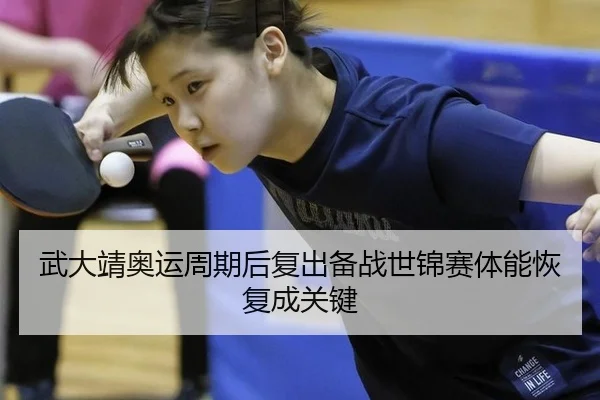 武大靖奥运周期后复出备战世锦赛体能恢复成关键